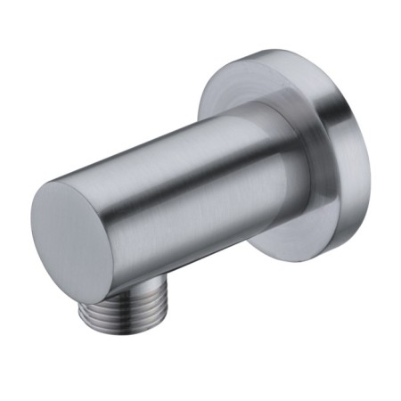 Shower hose connection Wasserkraft A102, brass, nickel