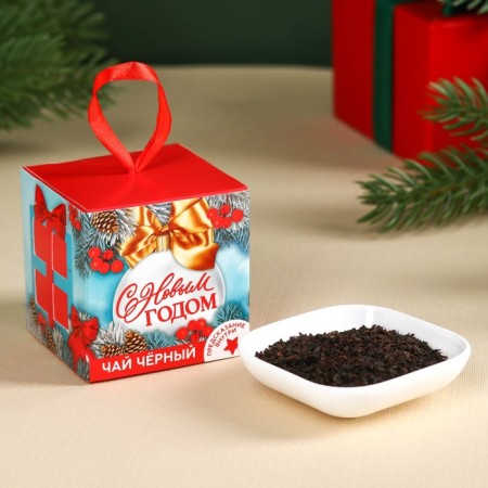 New Year! Black tea "Miracle is close" with a prediction, 20 g.-1