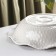 Ceramic dining “airiness”, 1.1 l, d = 28 cm, white color, white