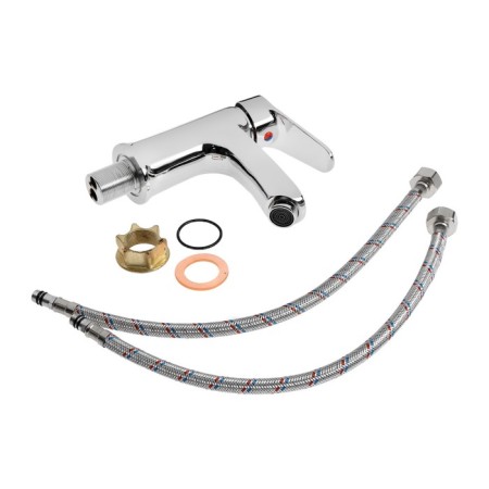 Zein Z3411 sink mixer, single -leaf, nut, 35 mm ceramics cartridge, gray-8