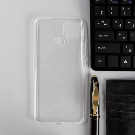 PERO case for Realme C25S phone, silicone, transparent-1