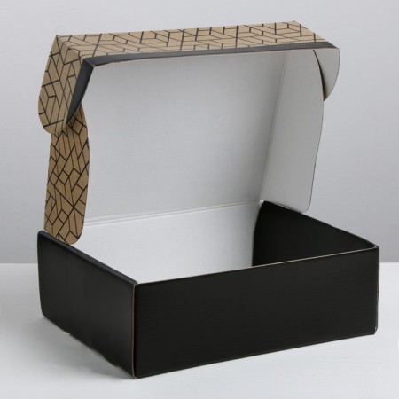 Gift folding box, packaging, “World in your hands”, 27 x 9 x 21 cm-5