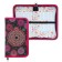 Penal 1 section 115 x 190 mm, Hatber "Precious Fruits", 3D laminated cardboard, black/pink NPN_43007