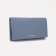Women's wallet on magnets, blue color