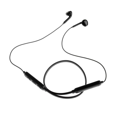 Sports headphones M6, wireless, inserts, WT 4.2, microphone, 200 mAh, black-2