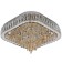Ceiling light ESCADA, 10232/SG LED. 1x72W, LED, 6480LM, 3000/4500/6000K, 450x450x260 mm, chromium color