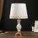 Table lamp "Milan" 1x40W E27 gold-white 24x24x43 cm Risalux