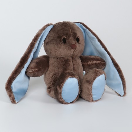 Soft toy "Bunny LU", with a book, boy-4