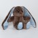 Soft toy "Bunny LU", with a book, boy