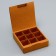 Box for 9 sweets, 13.7 x 13.7 x 3.5 cm. Confectionery packaging