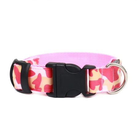 Collar with Militari's backlight 3 glow modes Size S, Osh 22-40 x 2.5 cm pink-5