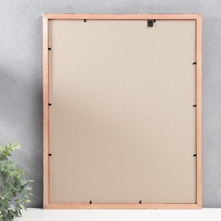 Photo frame pine С20 red 40x50 cm (plastic screen)-2