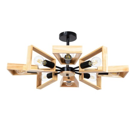 Brussels 26 cm chandelier, D 75 cm, 8x60W E27