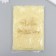 Glass beads 6/0 "cream" shines UV 450 gr.