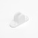 Tundra window opening limiter, plastic, l = 105 mm, white, 1 pc.