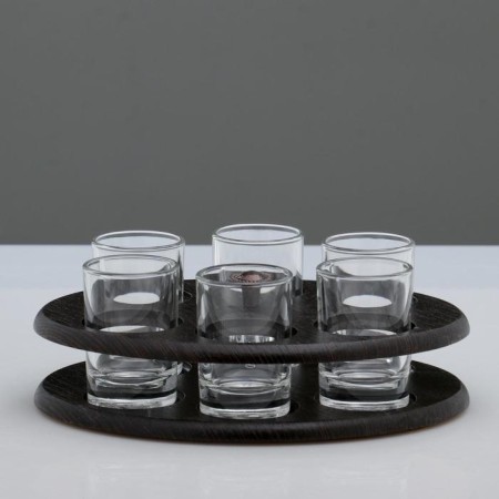 Mini-bar 6 objects of oval, glandier 50 ml