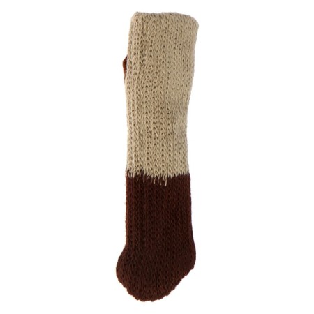 Cappio socks for furniture with a bow, brown color-2
