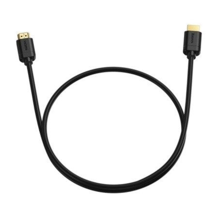 Cable video Baseus, HDMI (M) -HDMI (M), High Definition Series, 4khdmi - 4khdmi, 1 m, black-4