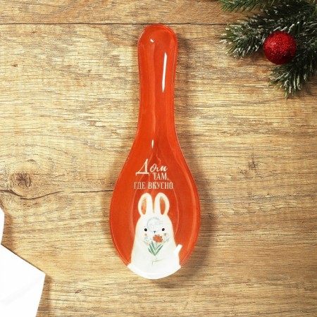 Standing under the spoon "House", 21x7.5x2 cm-1