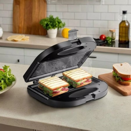Square KitFort KT-3667, 750 W, 27.9x10.8 cm, black-2