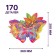 Wooden puzzle "Precious butterfly", 36 × 28 cm