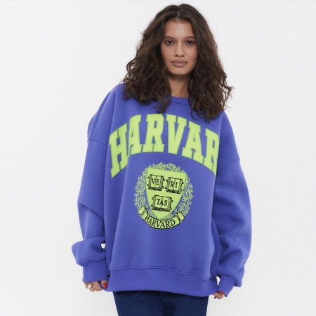 Women's sweatshirt was launched, lilac color, rr One size (42-46)-1