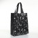 Household bag without fastening, black color