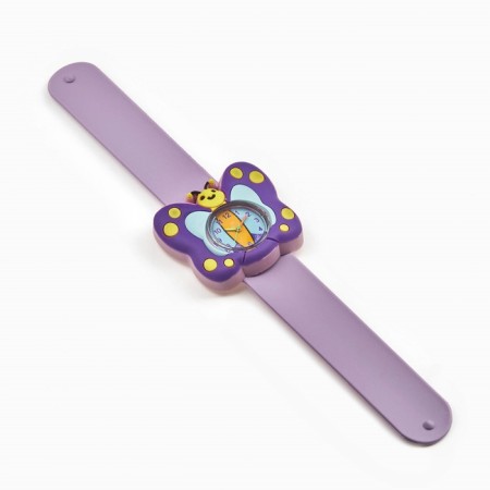 Watch of Berrier Baby "Butterfly", silicone strap-2