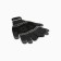Female gloves, gray color, size 18