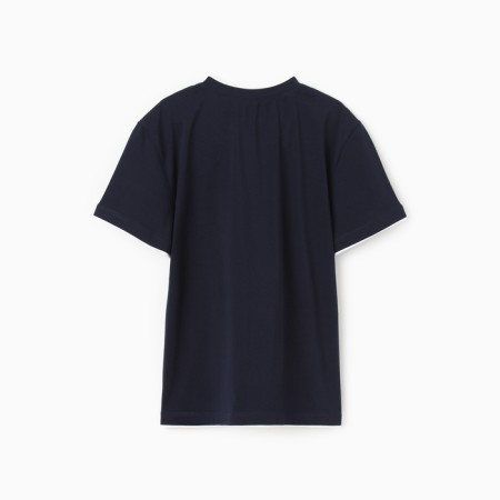 Male T-shirt, dark blue color, size 52-3