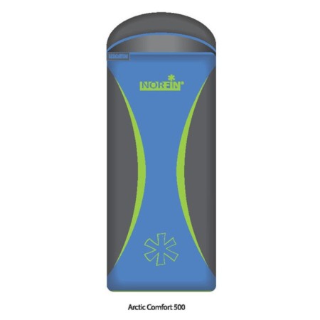 The Norfin Arctic Comfort 500 sleeping bag, blanket, 1 layer, right, 220x80 cm, -20 ° C