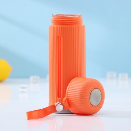 Water bottle “Success”, 500 ml, 7.2 × 21 cm, Orange color-1