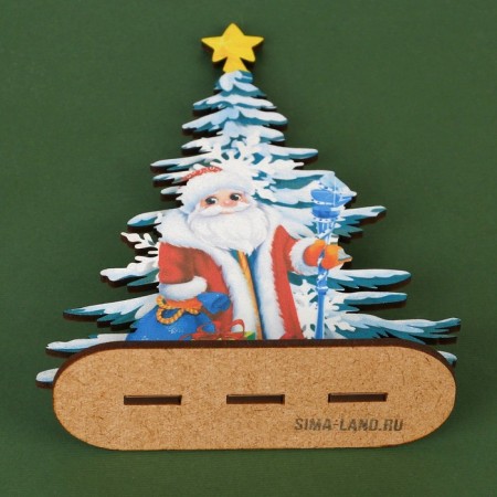 New Year's desktop decor "Santa Claus" 12 x 4.3 x 15.5 cm-4