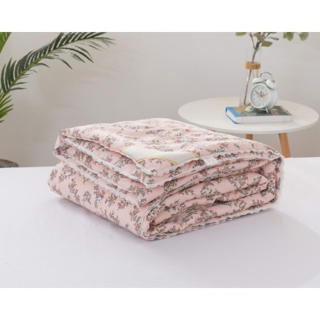 Valentine's blanket, size 160x220 cm, peach color-6