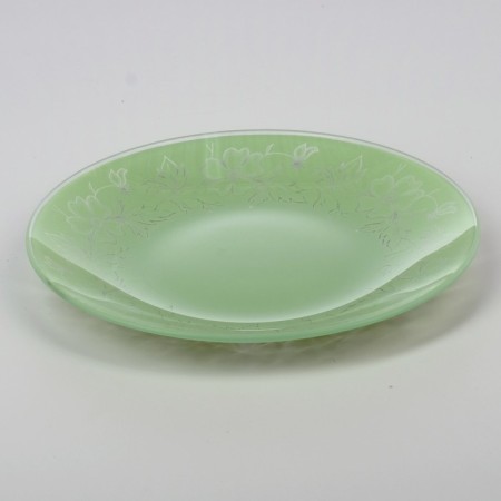 Dining Service "Lara", 7 items: D = 30 cm - 1 pc, d = 20 cm - 6 pcs, color salad color-4