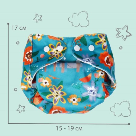 Reusable diaper "deer"-3