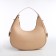 Bag Women's Baget with a zipper, beige color