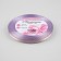 A satin ribbon "Golden threads", 6 mm × 23 ± 1 m, lilac color No. 044