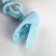 Holder for nipples - dummy, silicone, blue color