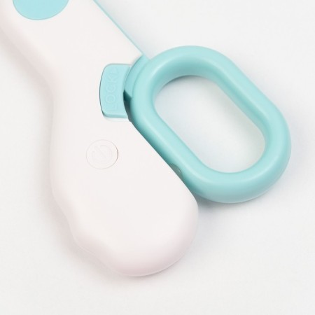 Claw - scissors for animals with LED lantern, blue-7