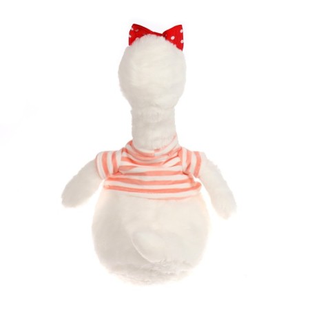 Soft toy "Goose" striped, mix-3
