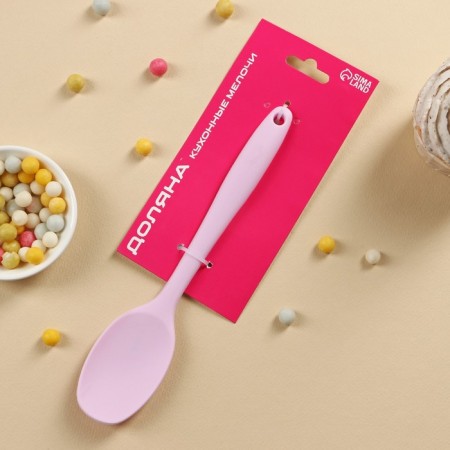 Spoon Garnish shade "Winfort", silicone, 20.7 cm, color mix-3