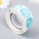 Stick Paper "Blue Fog. Gratitude" d = 2.5 cm 500 pcs in a roll 3x6.5x6.5 cm