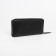 Women's wallet with lightning, black color