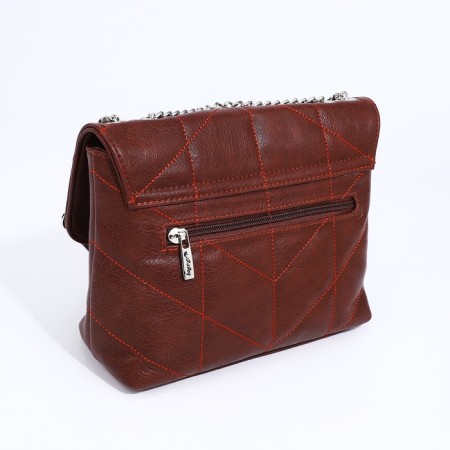 Bag-mixer "Golden Rain" on fasteners, brown color-1
