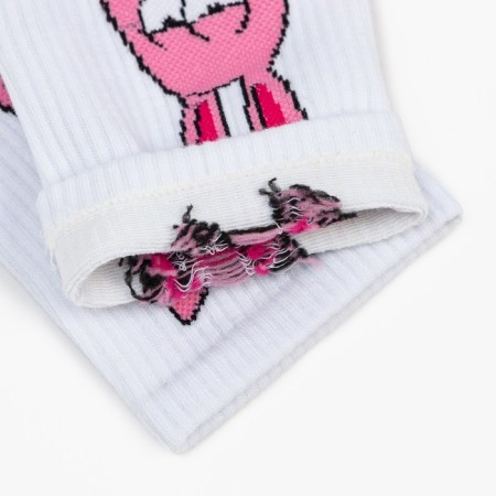 Socks, white color, size 36-40-3
