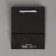 Gift package, packaging, “Happy Birthday!”, Black craft, 12 x 15 x 5.5 cm