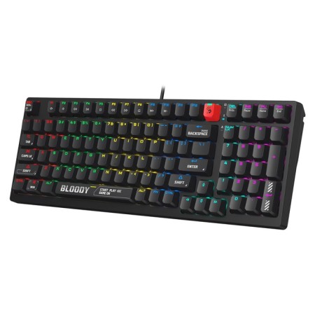 Keyboard A4Tech Bloody S98 Mechanical Black USB for Gamer Led (S98 Black)-9