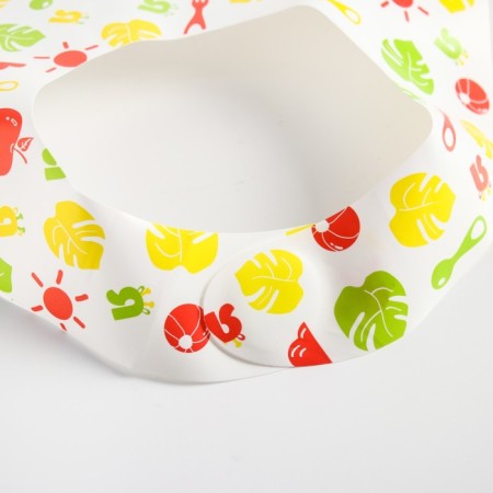 Blory for feeding "Baby I" waterproof on Velcro, yellow color-1