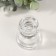Glass of glass per 1 candle "Neo" transparent d = 2.3 cm 6x6x7.5 cm